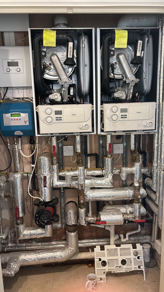 Large domestic - Light commercial boiler installation